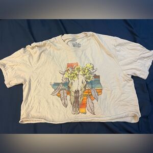 Texas Crop Top Size L